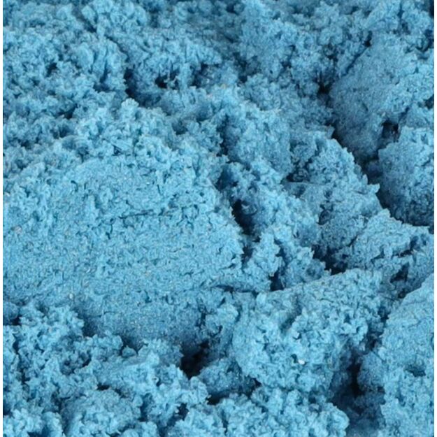 Kinetinis smėlis 1kg (mėlyna spalva)