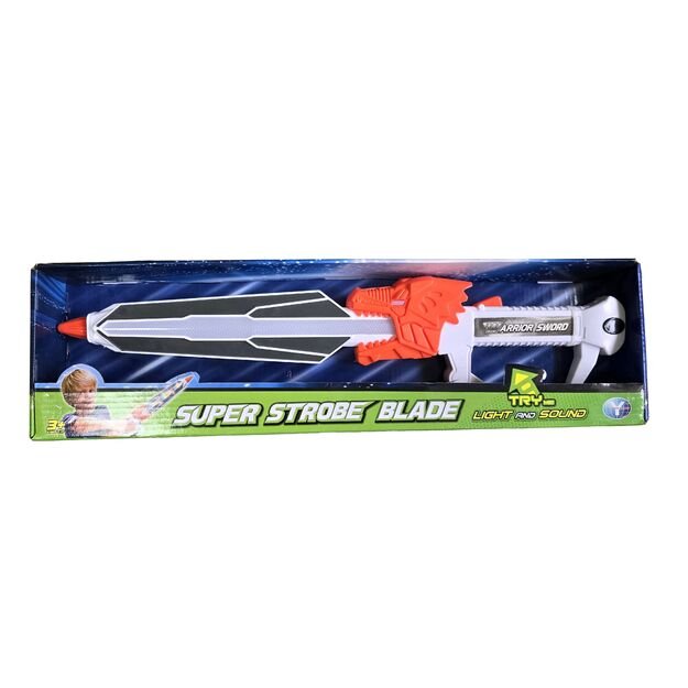 Toy warrior sword with sounds and lights 49cm