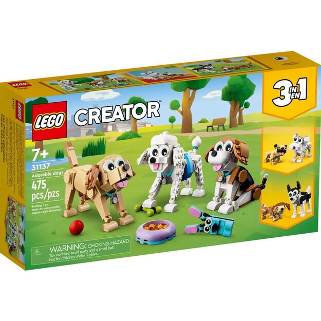 LEGO Creator 31137 Fun dogs