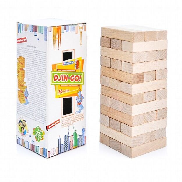 Wooden board game Tower 36 det.