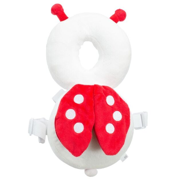 Protective backpack for learning to walk (ladybug)