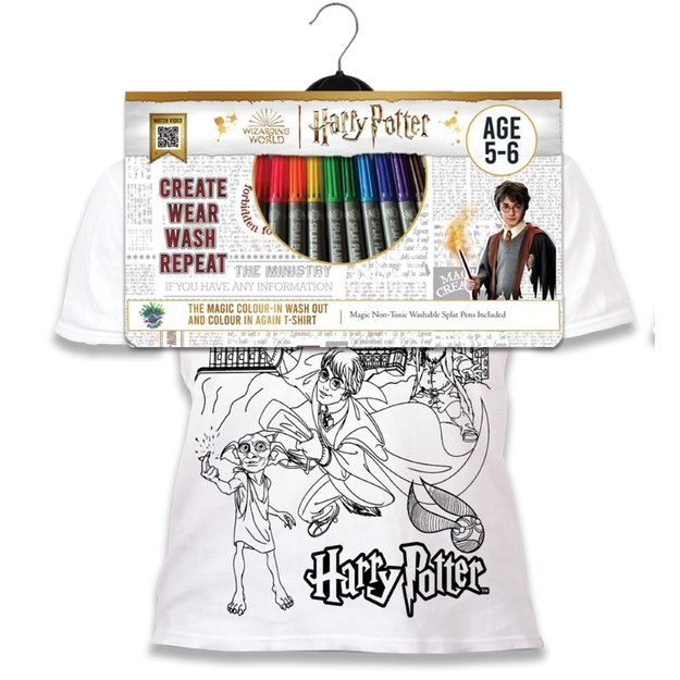 Splat Planet marškinėliai su flomasteriais, Harry Potter