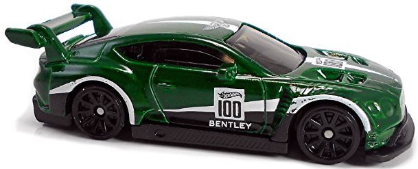 hotwheels bentley continental gt3