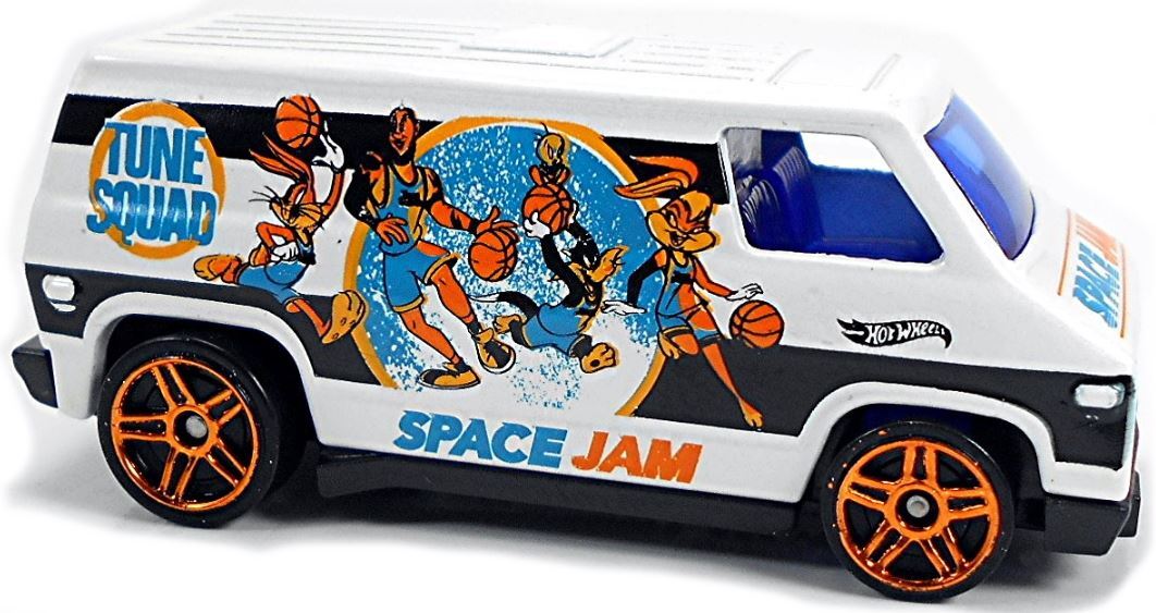 hot wheels space jam van